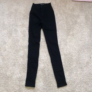 Fashion Nova. Black Tall Skinny Jeans